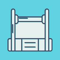 High Jump Vector Icon