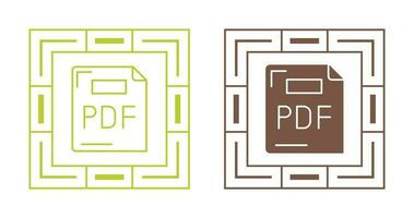 PDF File Vector Icon