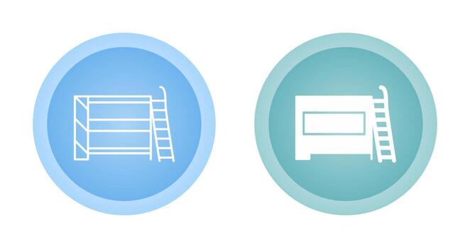 icono de vector de cama