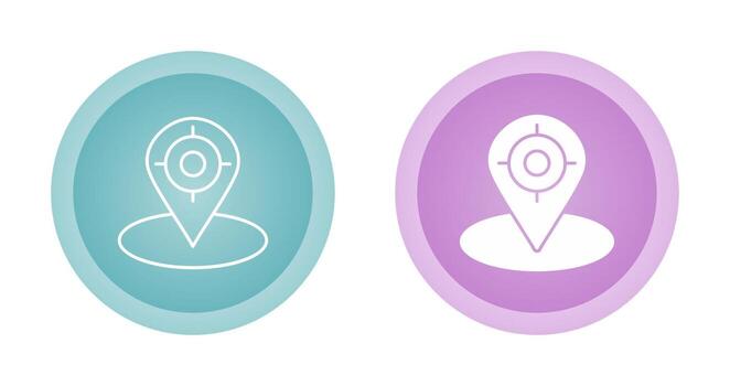 icono de vector de ubicación