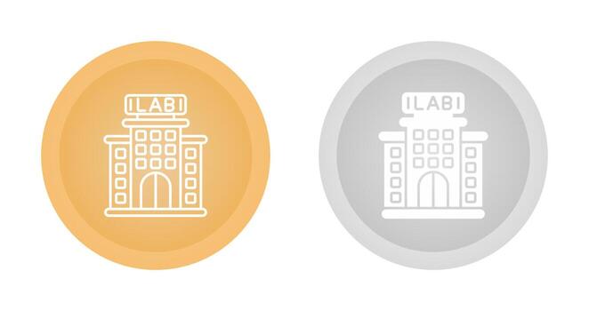 icono de vector de laboratorio