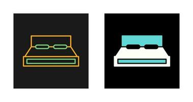 Double Bed Vector Icon