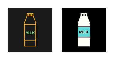 Milk Bottle Vector Icon