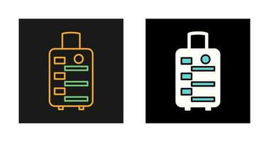 Luggage Bag Vector Icon