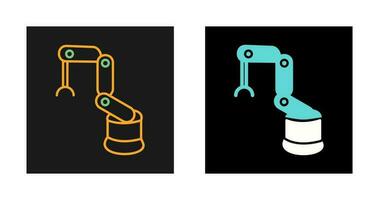 Industrial Robot Vector Icon