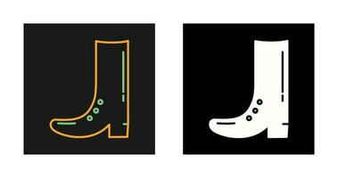 Cowboy Boot Vector Icon