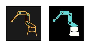 Industrial Robot Vector Icon