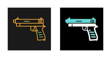 icono de vector de pistola