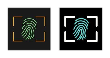 Fingerprint Vector Icon