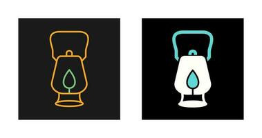 Oil Lamp Vector Icon