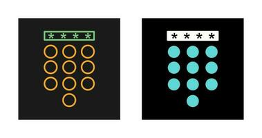 Passcode Lock Vector Icon
