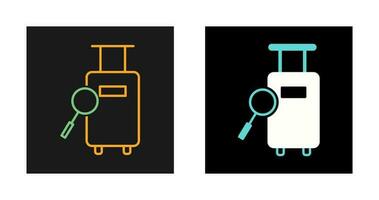 Find Luggage Vector Icon
