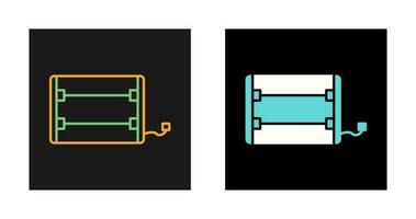 icono de vector de calentador eléctrico