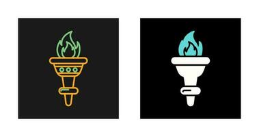 Torch Vector Icon