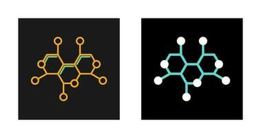 Molecule Structure Vector Icon