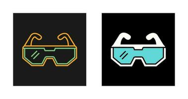 icono de vector de gafas