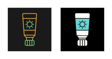 Sunscreen Vector Icon