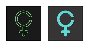 Female Sign Vector Icon