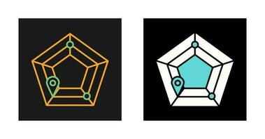 Radar Vector Icon