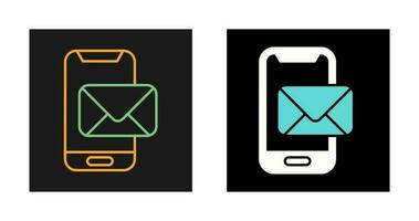 Phone Mail Vector Icon