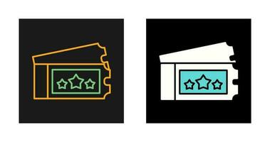 Ticket Vector Icon