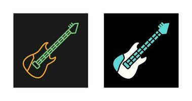 icono de vector de guitarra eléctrica