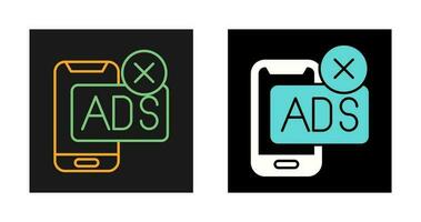 AD Block Vector Icon