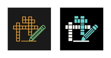 Crossword Vector Icon