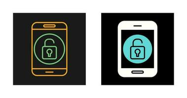 Unlock Mobile Vector Icon