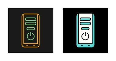 icono de vector de torre de computadora