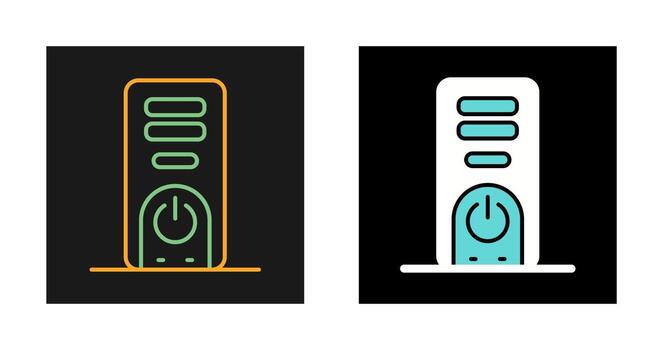 Cpu Tower Vector Icon