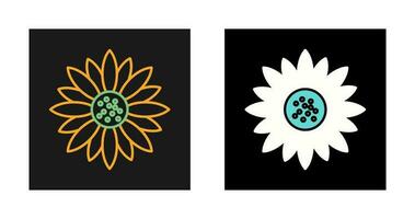 Sunflower Vector Icon