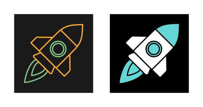 icono de vector de cohete