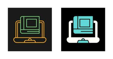 Online Learning Vector Icon