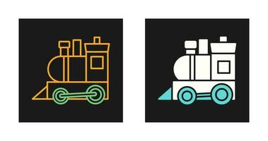 Toy Train Vector Icon