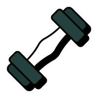 A trendy vector design of dumbbells