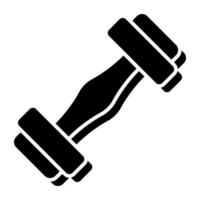 A trendy vector design of dumbbells