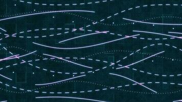4K Data Line Stream Network Background photo