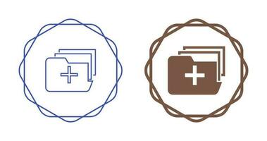 Medical Folder Vector Icon