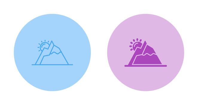Mountain Vector icon