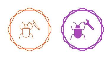 Bug Fixing Vector Icon
