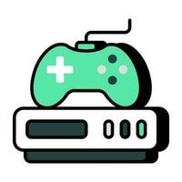 icono de diseño moderno de gamepad vector