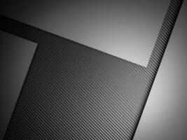 Abstract gradient metal background dark with carbon fiber texture photo