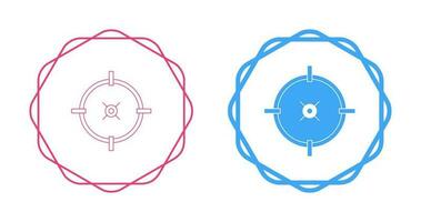 Target Location Vector Icon