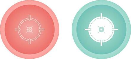 Target Location Vector Icon