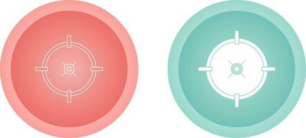 Target Location Vector Icon