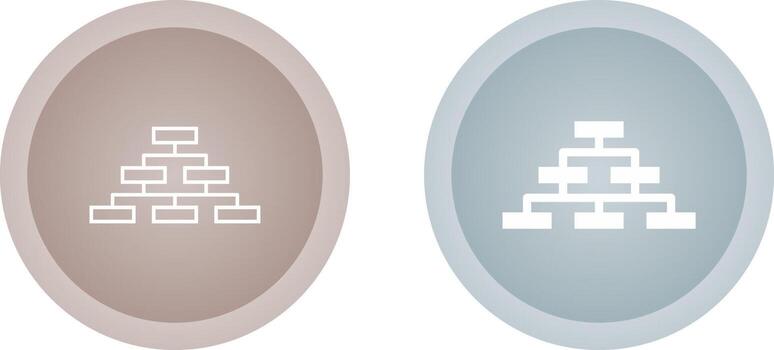 icono de vector de diagrama de flujo