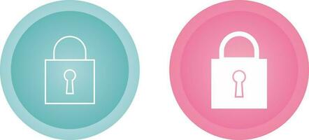 Closed Padlock Vector Icon