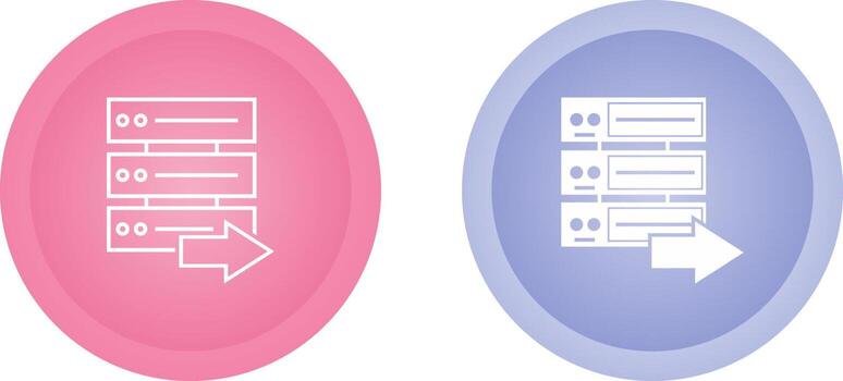 icono de vector de servidor