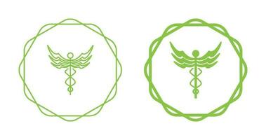 Caduceus Vector Icon